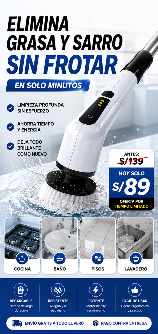 Limpieza profunda sin esfuerzo